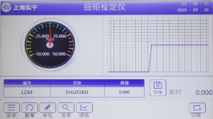 力矩扳手校驗裝置